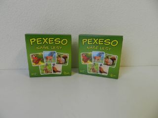 Obrázek z Pexeso Naše lesy 64ks v krabičce 
